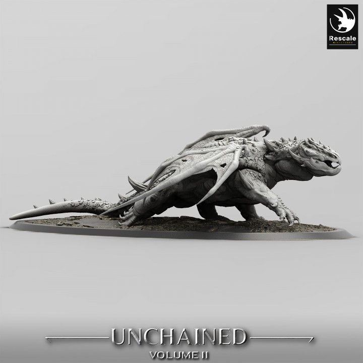 Thumbnail: volcanic dragon