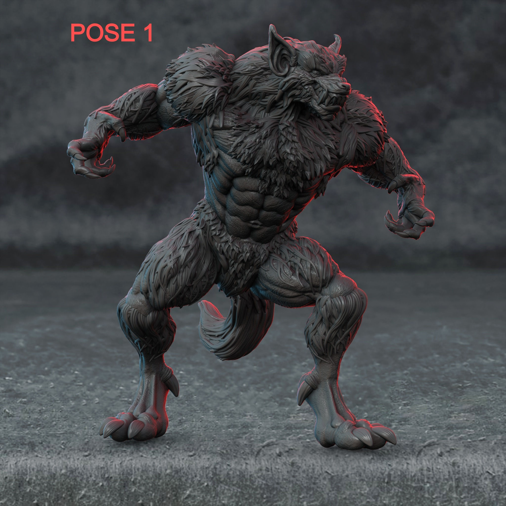 Werewolf (2 poses)