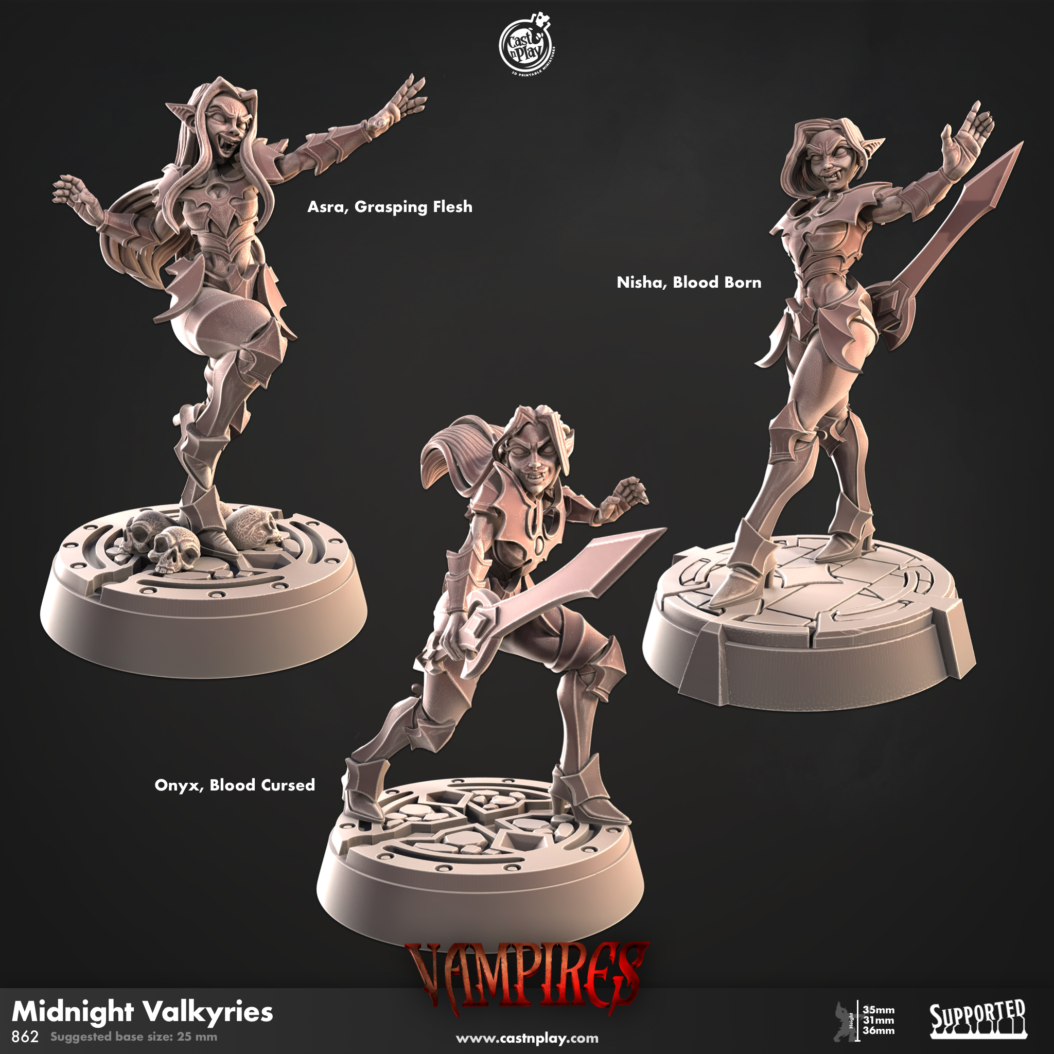 midnight valkyries vampiress