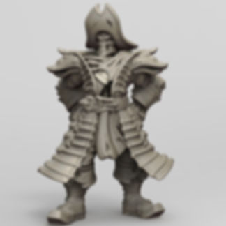 Undead pirate captain