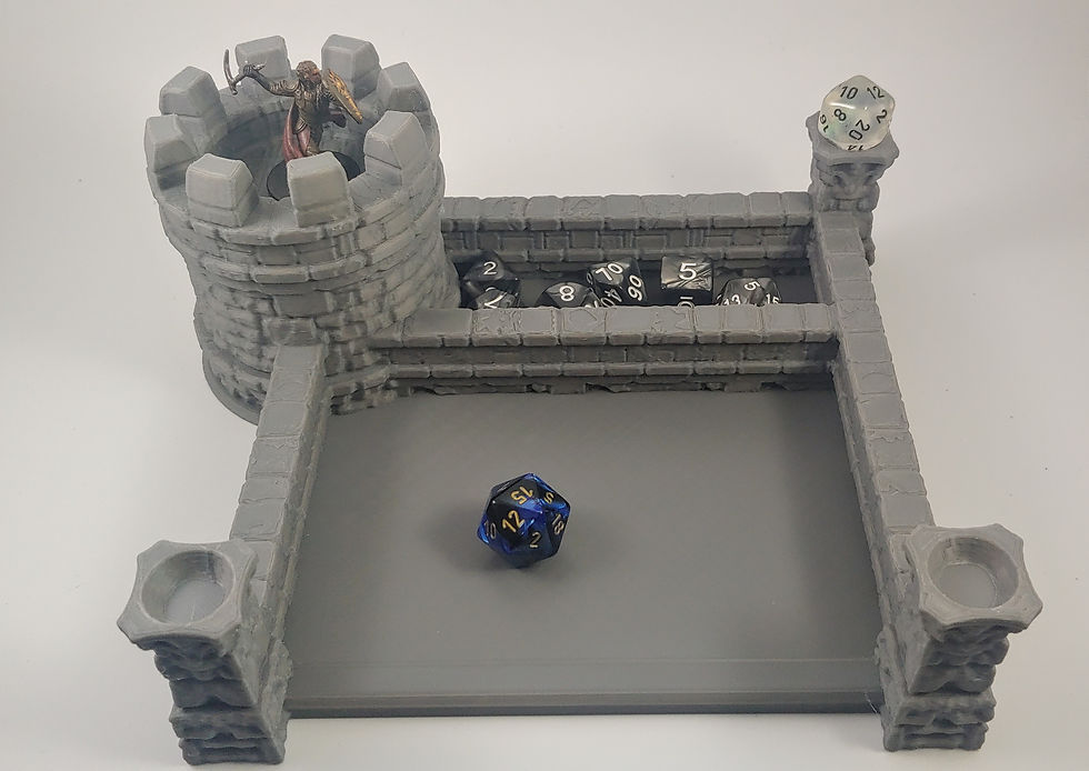 Thumbnail: Castle dice tray