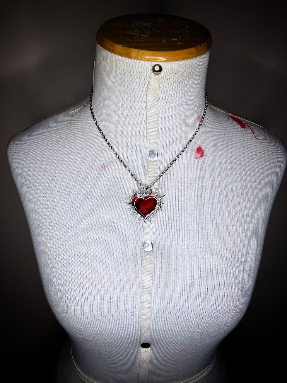 Miniatura: Colar "VAMPIRE HEART II”