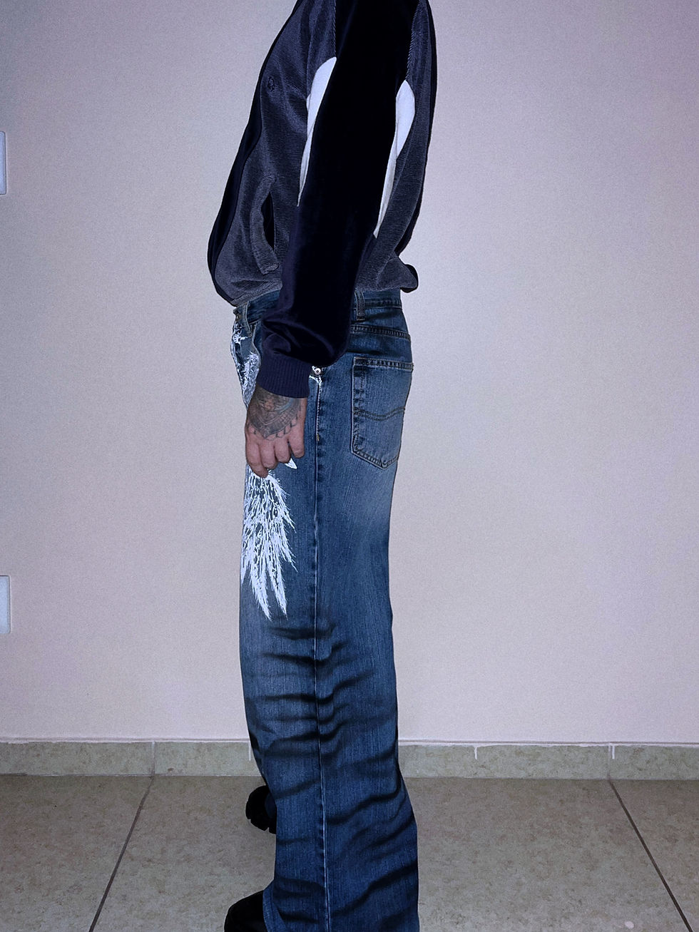 Miniatura: Calça Jeans Baggy “Crow”