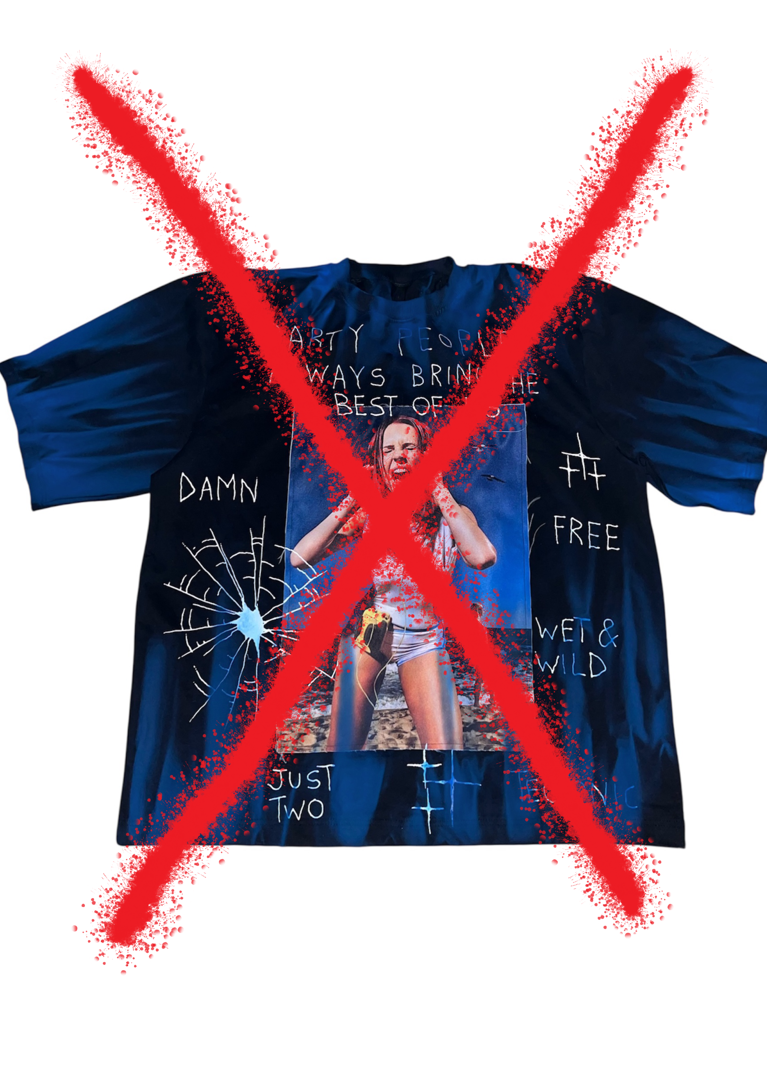 Tshirt Fanmade "Party People”