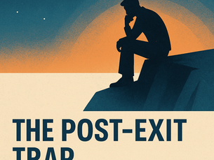 Post-Exit Founder Trap – When Success Creates a Void