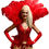 Thumbnail: Showgirl Ostrich Feather Collar for Glamorous Vegas Showgirl Costume