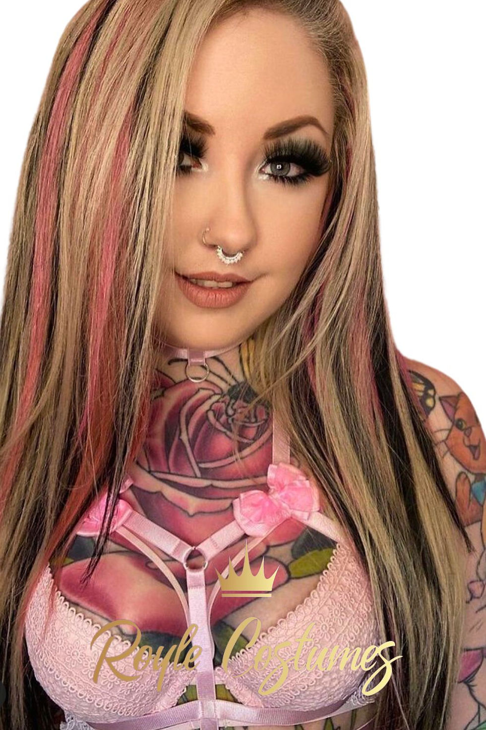 Thumbnail: Professional packaging of our pink bow harness, ready for worldwide shipping
