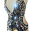 Thumbnail: Silver Mirror Showgirl Leotard | Dance & Performance Costume | UK 6-14