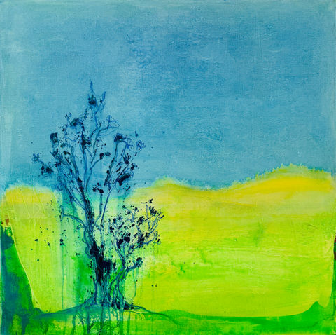 Blauer Baum