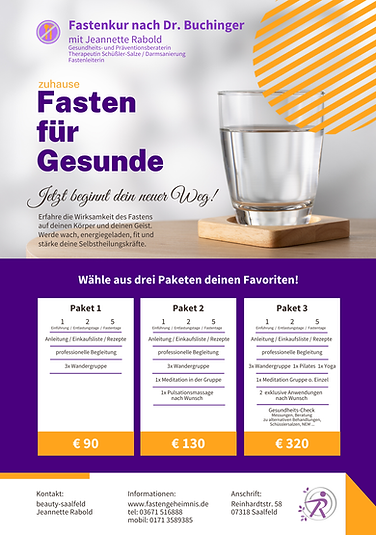 Flyer Fastenkurs
