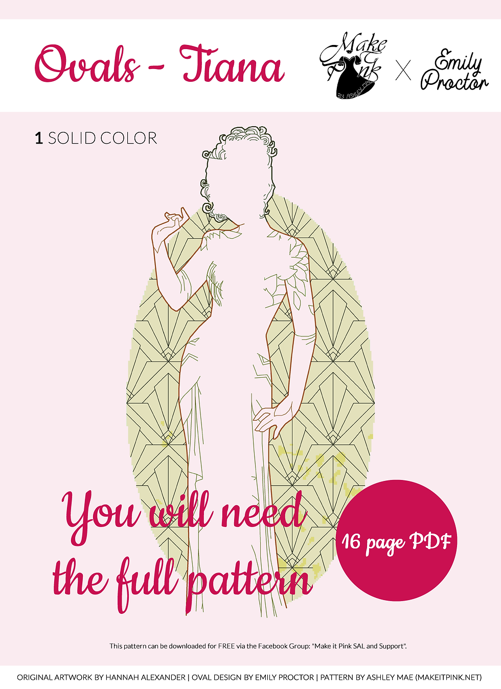 Oval Decoration - Tiana, from Emily Proctor