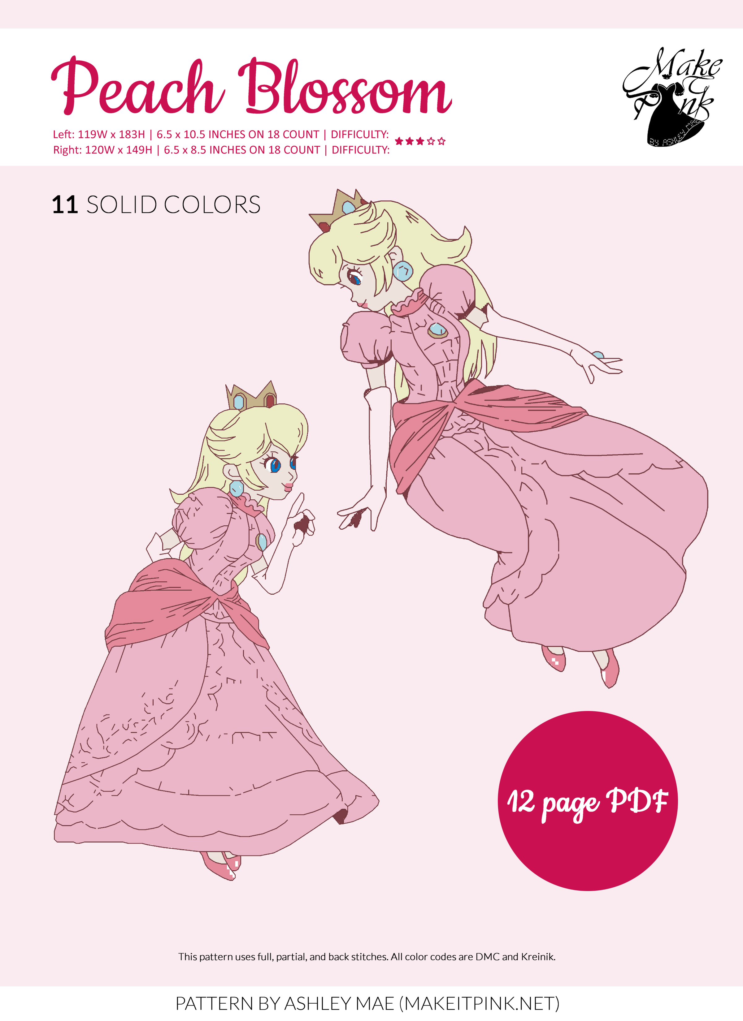 Princess Peach Blossom, Inspired Nintendo Fanart