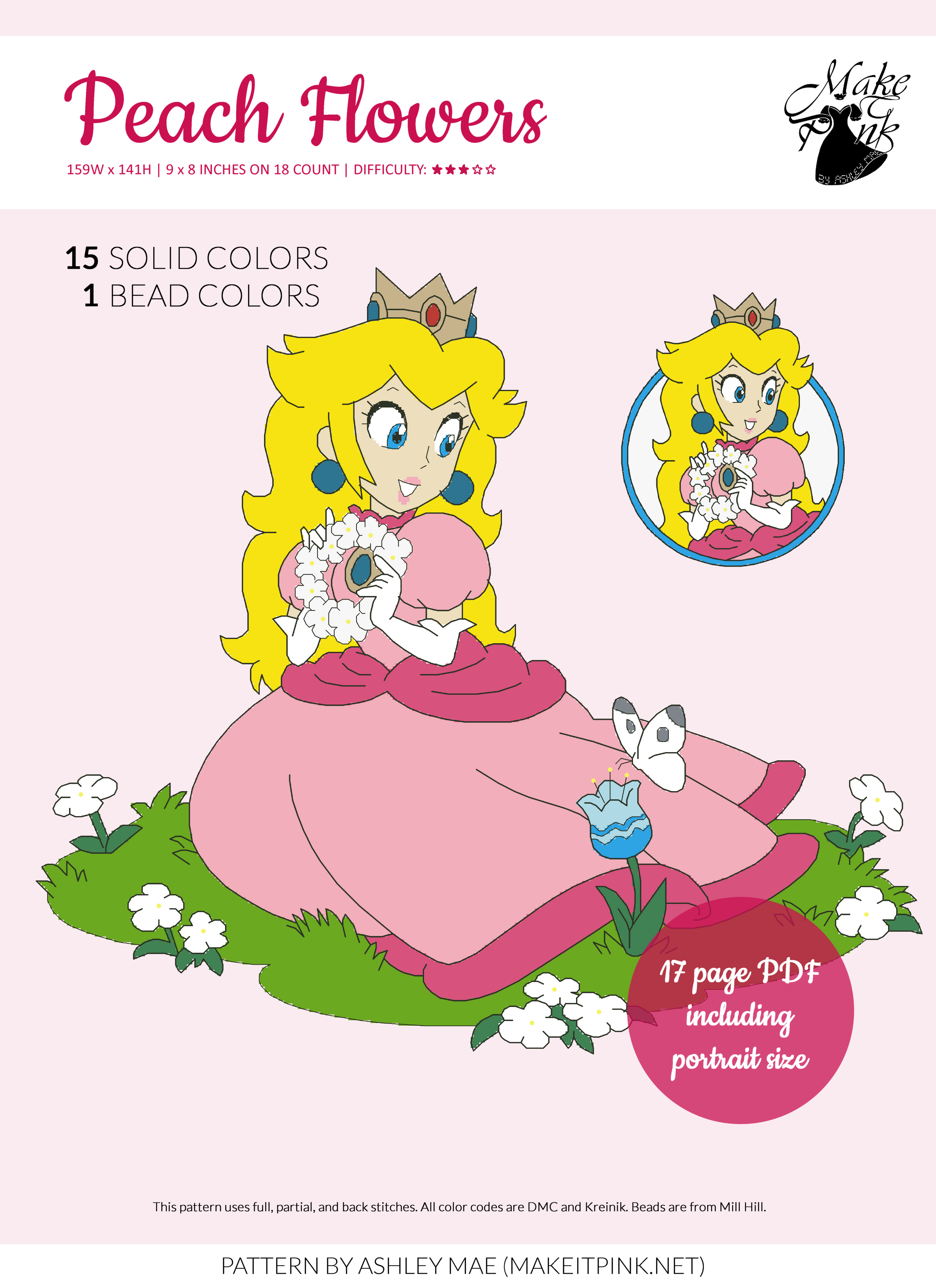 Princess Peach Flowers, Inspired Nintendo Fanart