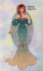 Thumbnail: Ariel in Art Nouveau from Hannah Alexander
