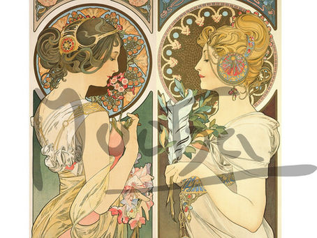 Alphonse Mucha's Primrose and Feather Now Available