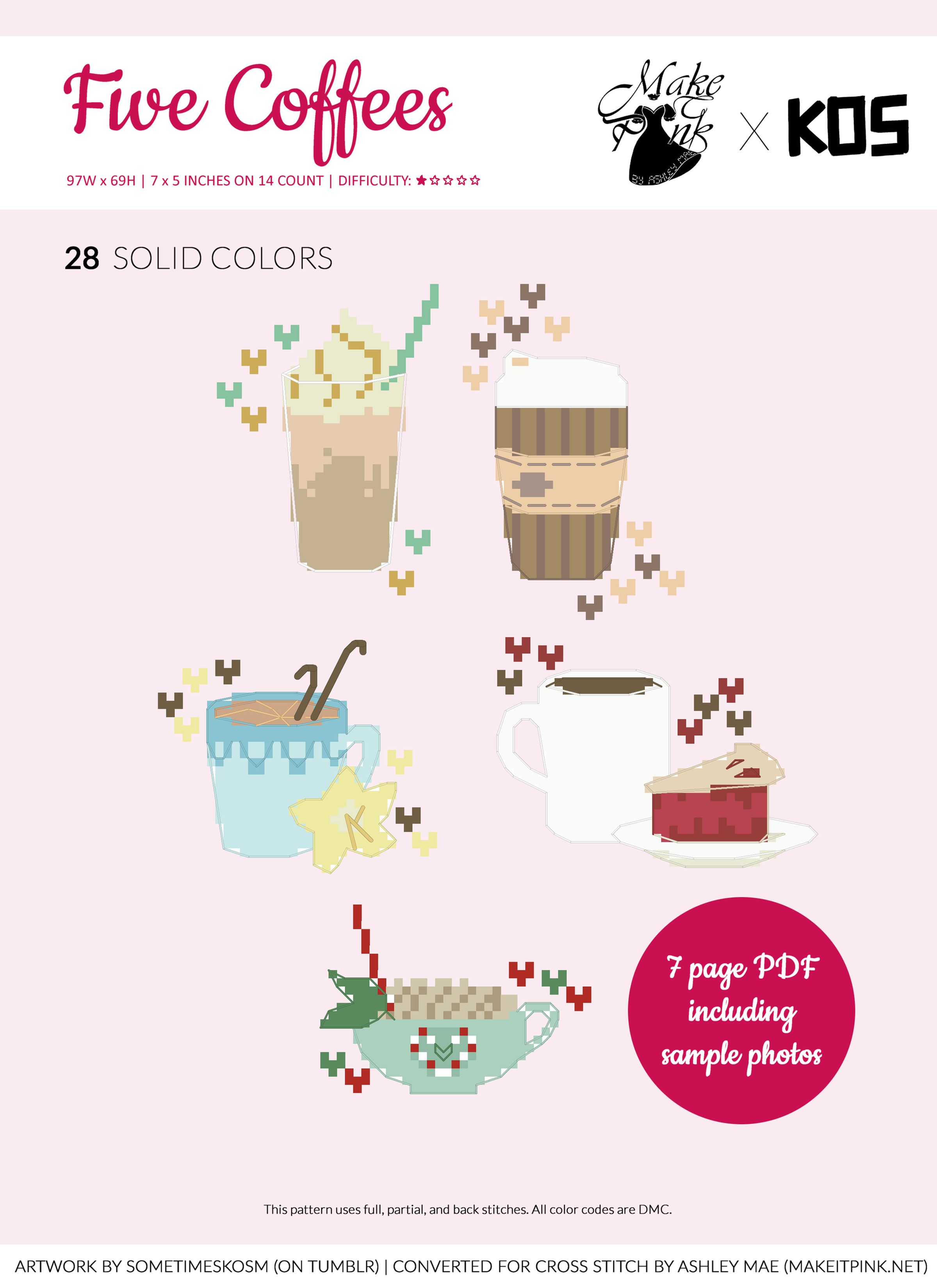 Five Coffees from Sometimeskosm