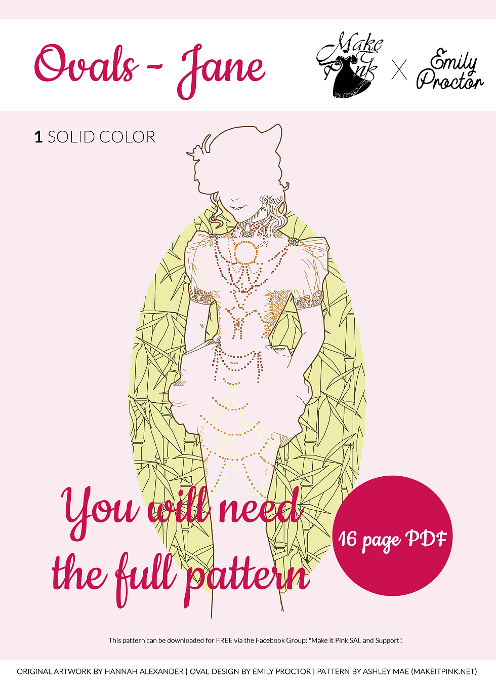 Oval Decoration - Jane, from Emily Proctor