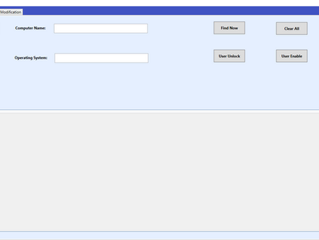 Building a Fully Functional Active Directory User Management Tool with PowerShell and XAML