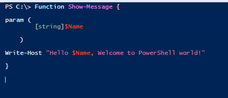 Example of simple Function