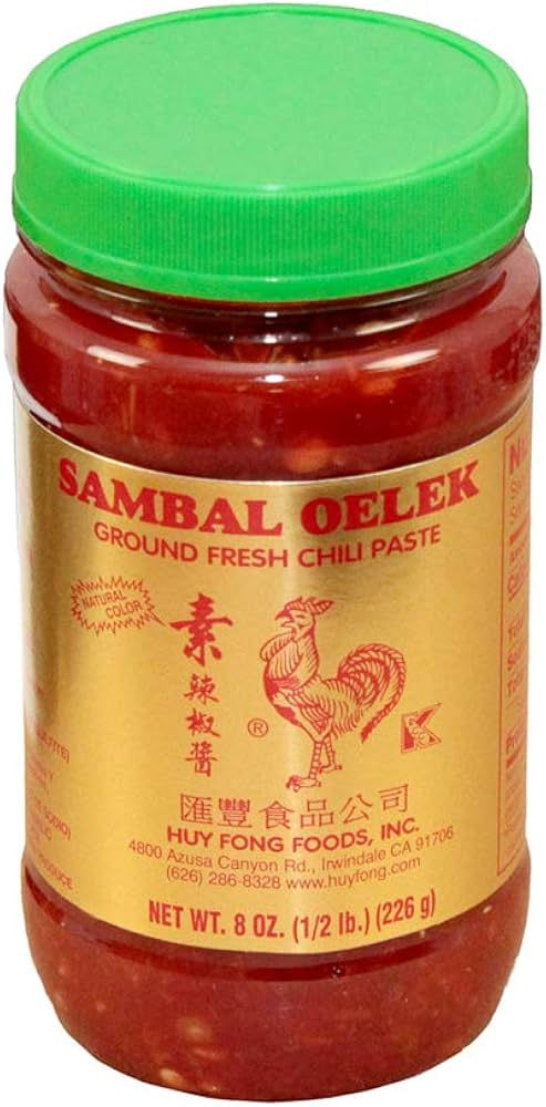 Sambal Oelek Ground Fresh Chile Paste