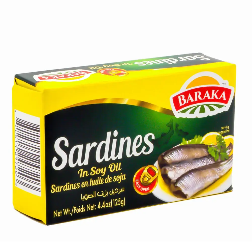 Baraka Sardines in soy oil