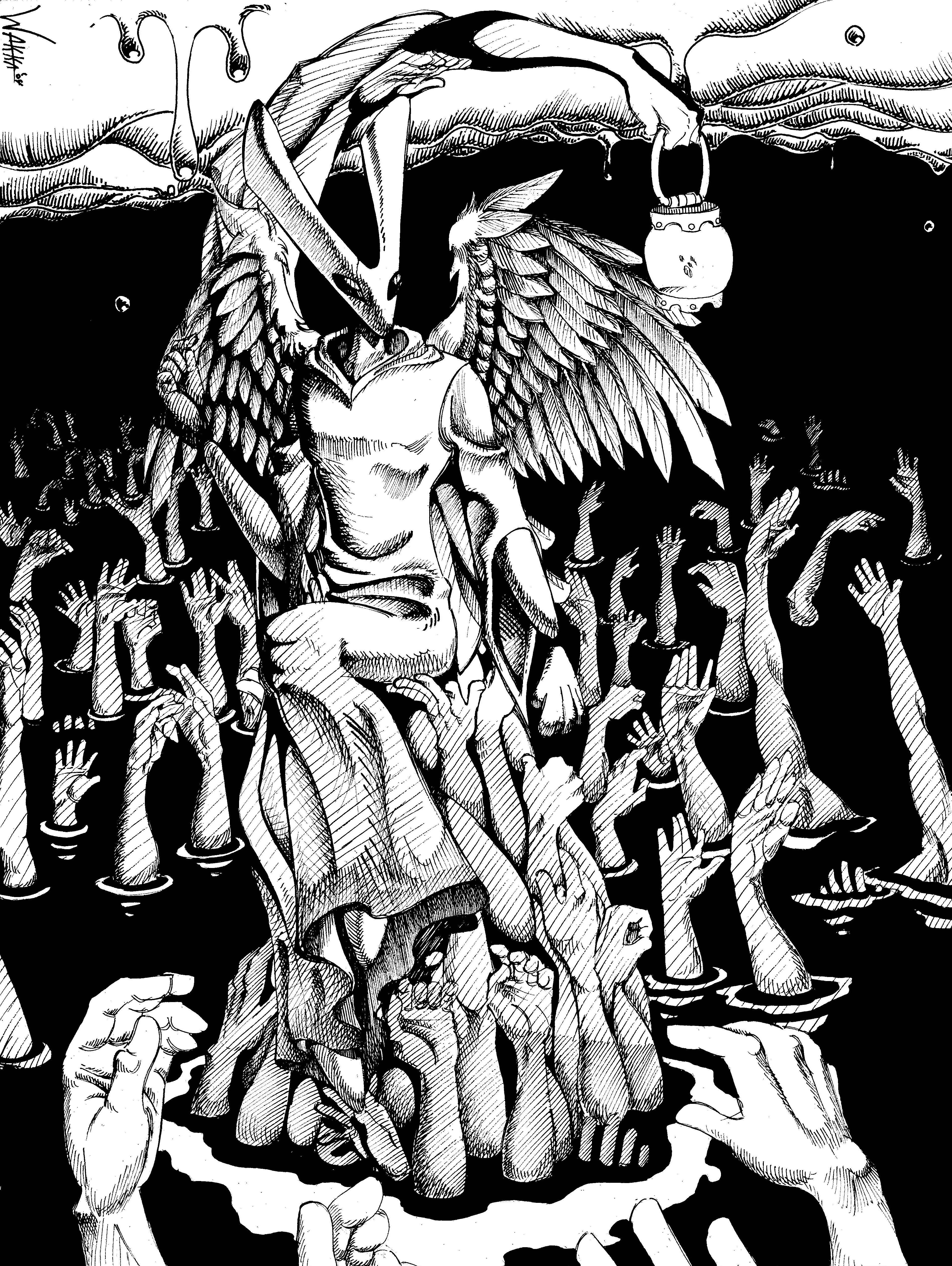 Lord Meph glossy print