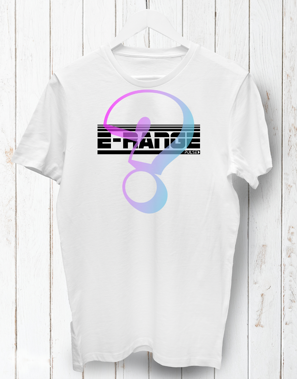 "E-Range" Limited Edition White Unisex Tee