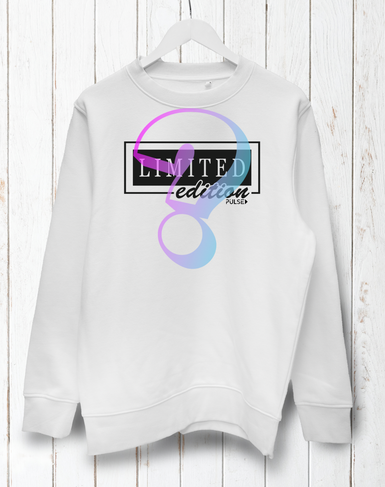 "Limited Edition" Limited Edition White Sweater