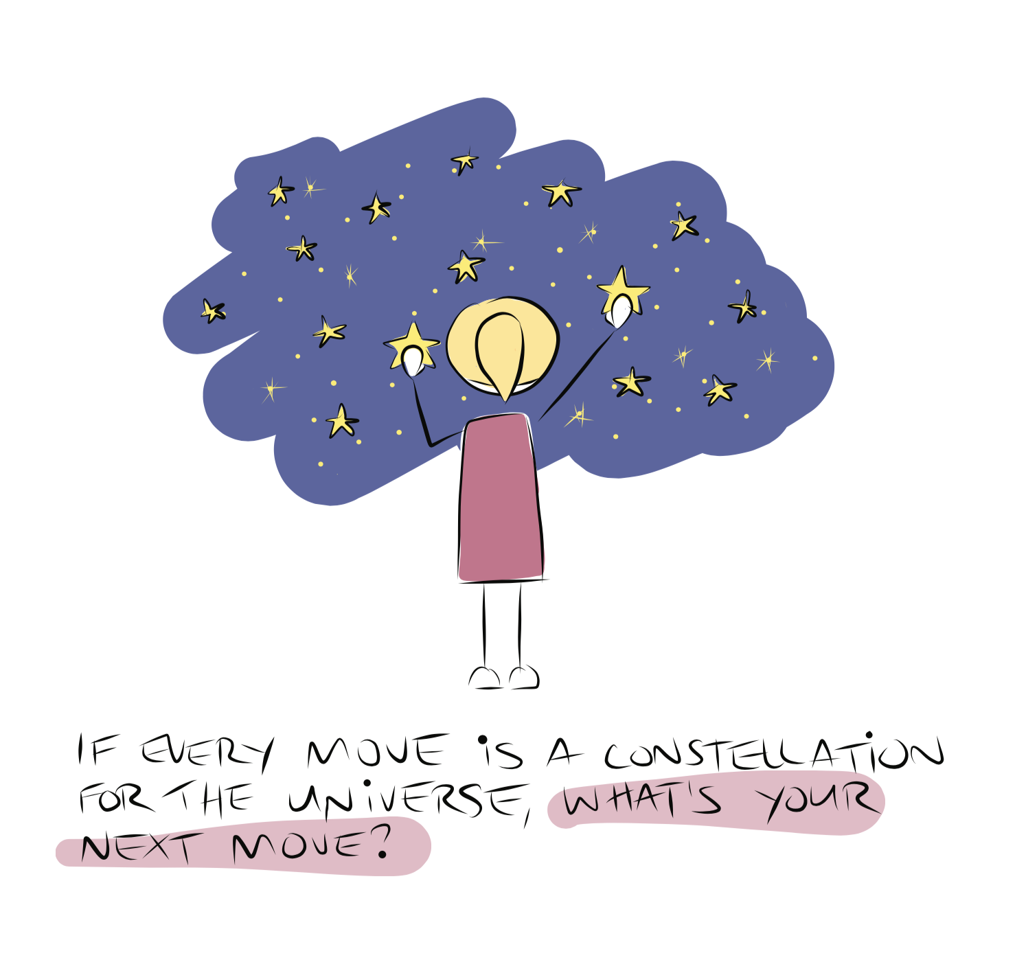 What's Your Next Move Greeting Card