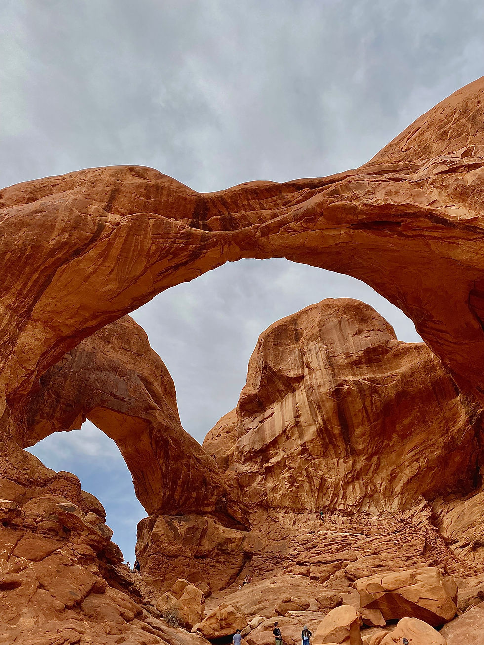 Double Arch at Arches National Park (mid-afternoon) - (Original Photo -2025)