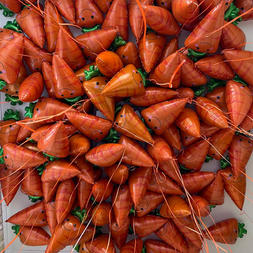 Orange Carrots Foil Ceiling Balloons
