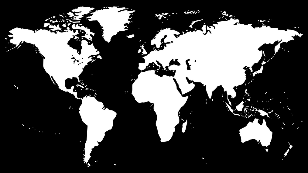 World map showing Eclipsa Consulting’s global relocation and privacy services