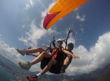 parapente biplace villeneuve