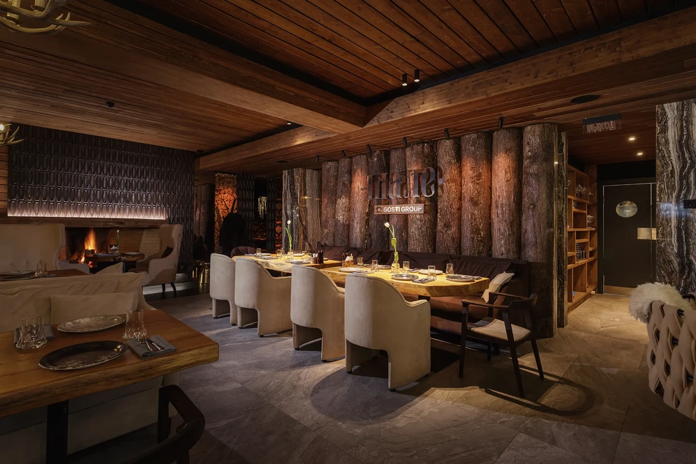 Chalet Restaurant design by SOIA Design