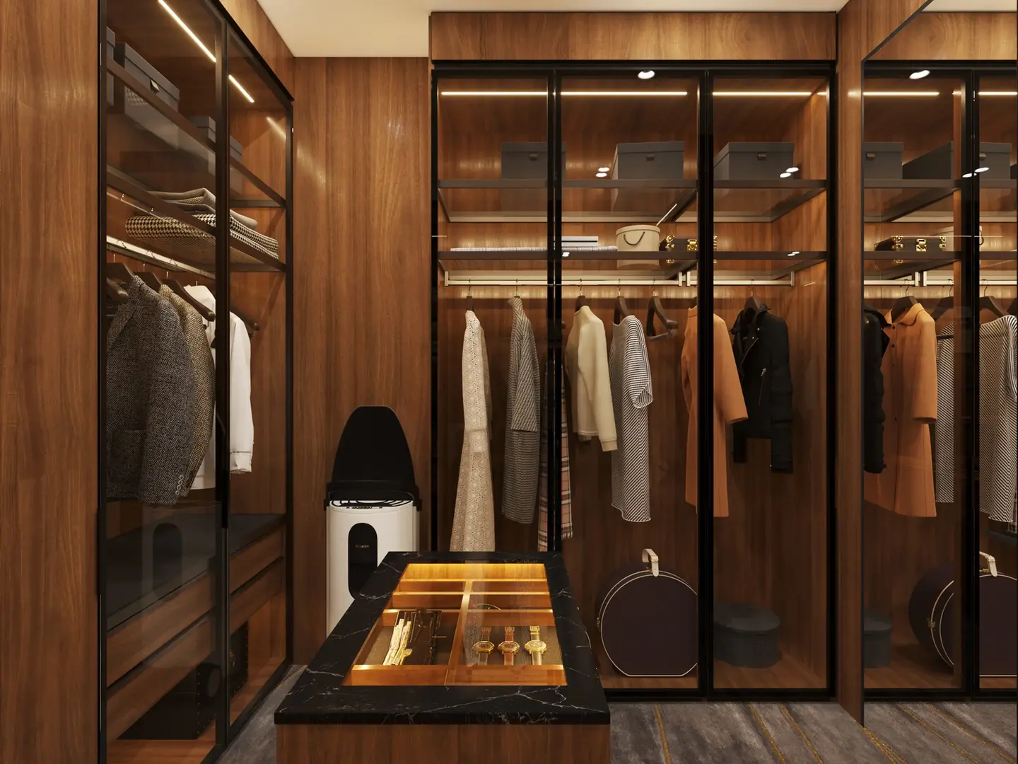 luxury wardrobe design