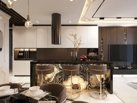 Kitchen island design