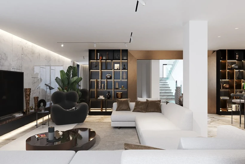 Residential interior design project by SOIA Design