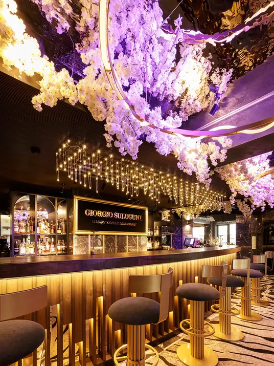 Restaurant design in Krasnaya Polyana