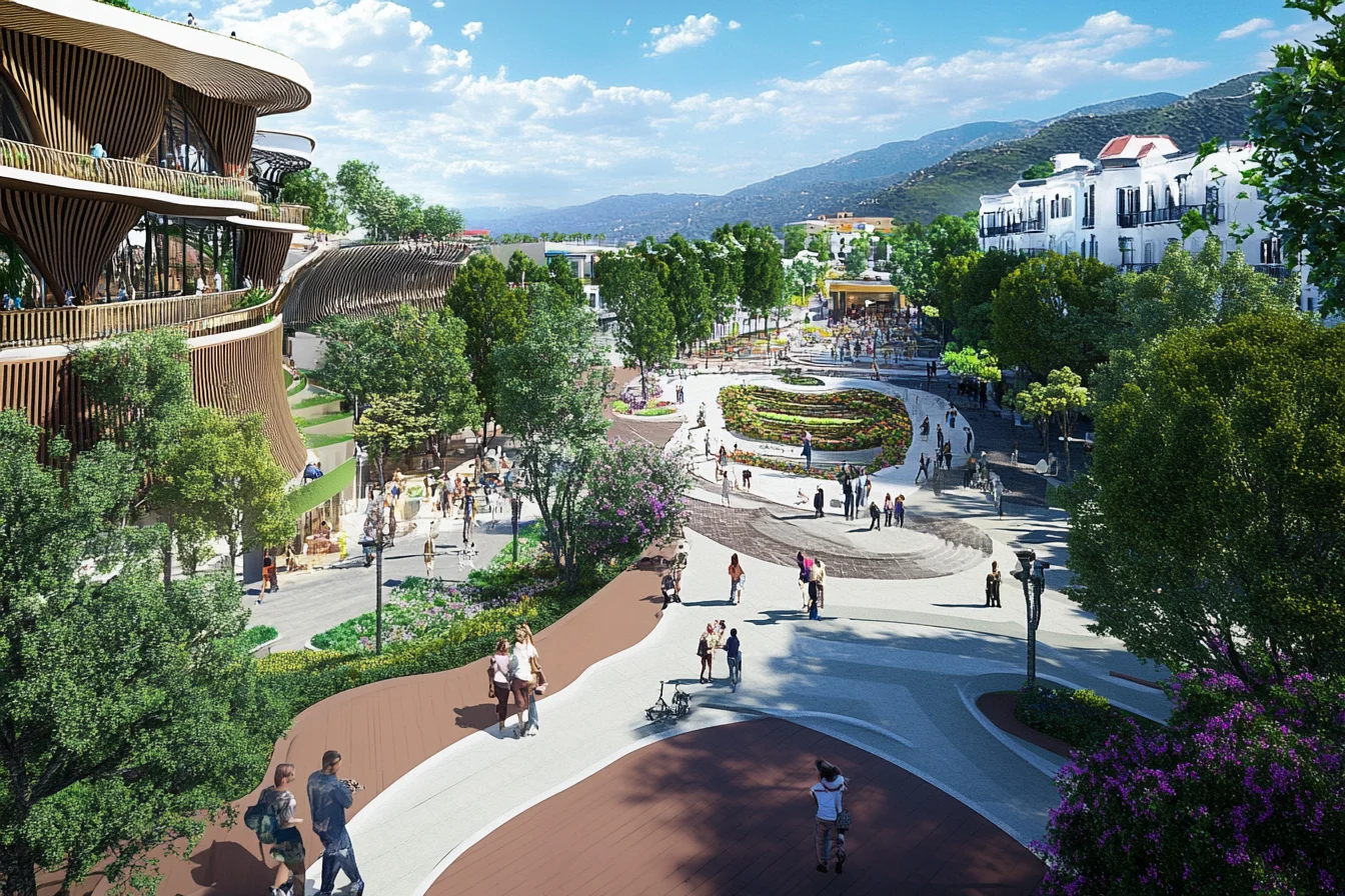 Pacific Palisades downtown concept