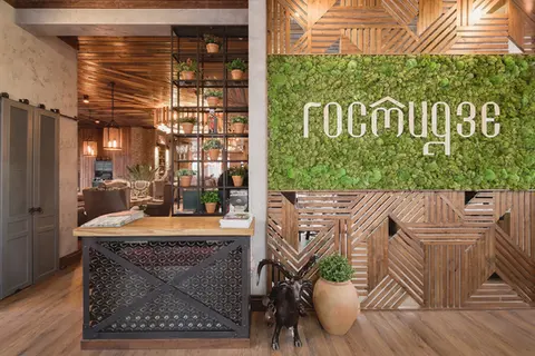 Restaurant design on a Ski-resort