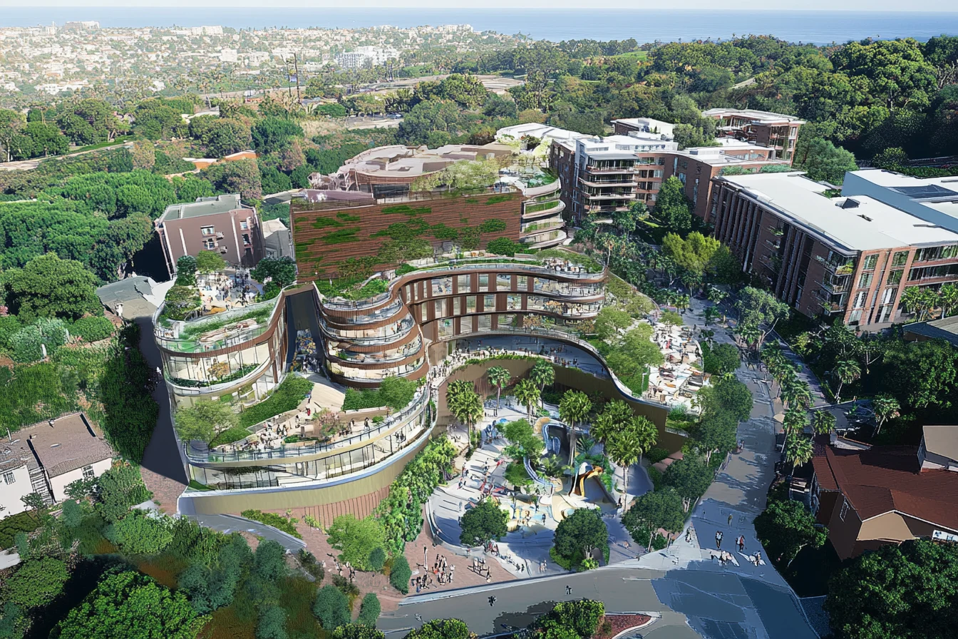 Pacific Palisades administrative building concept