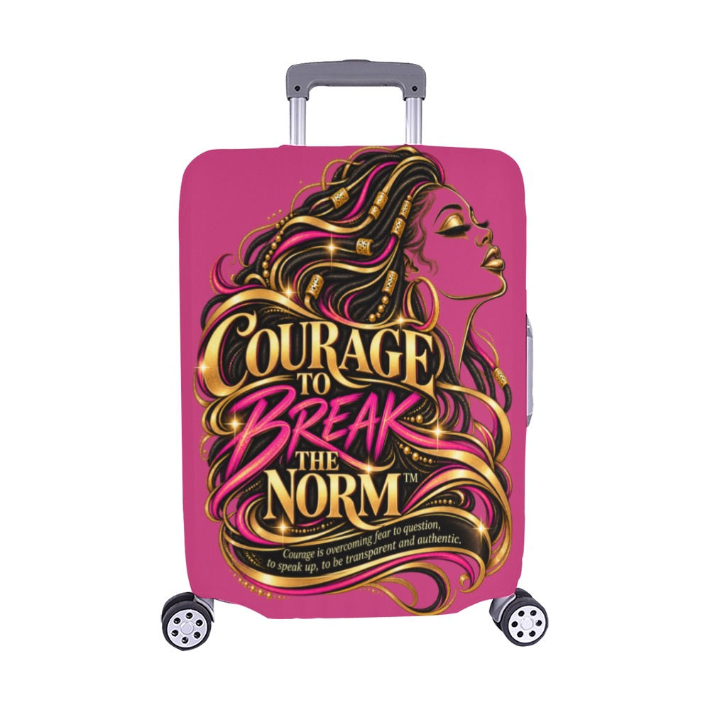 Courage To Break The Norm "Essence" Luggage Cover
