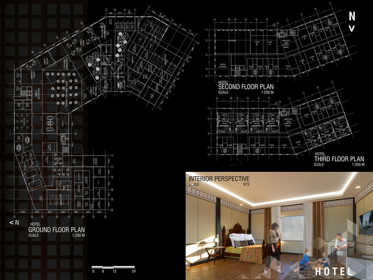 BOARD 08 HOTEL FP AND INTERIOR