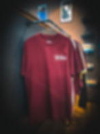 NEW INK BAKERY T-SHIRT - BORDEAUX