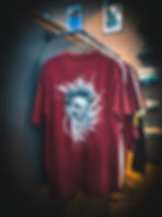 NEW INK BAKERY T-SHIRT - BORDEAUX