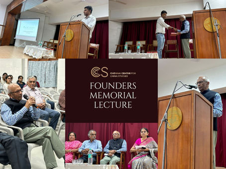 Event Report: C3S Founders' Memorial Lecture