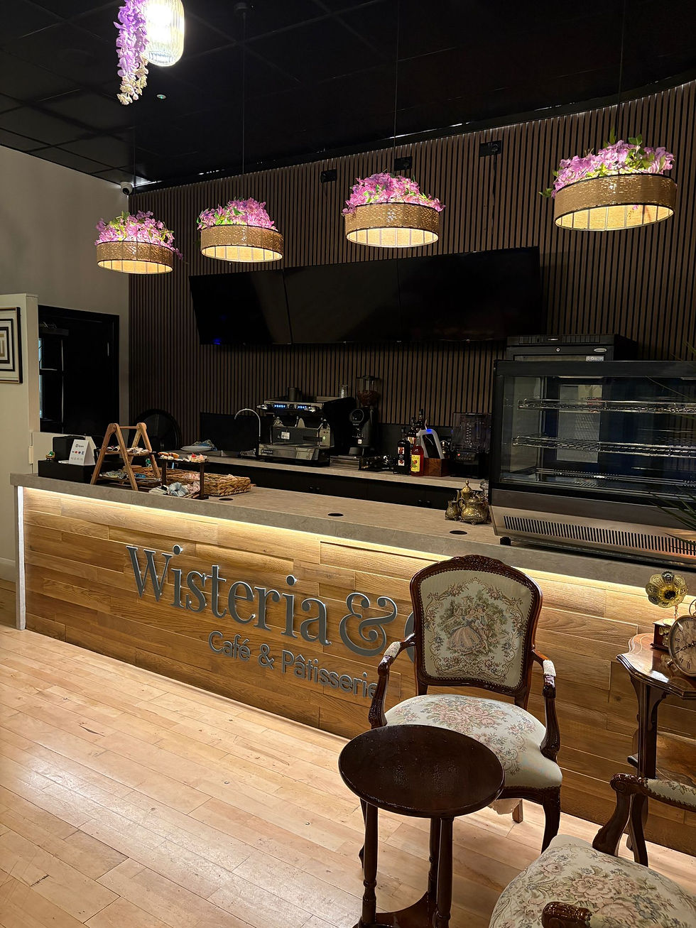 Internal picture of the cafe