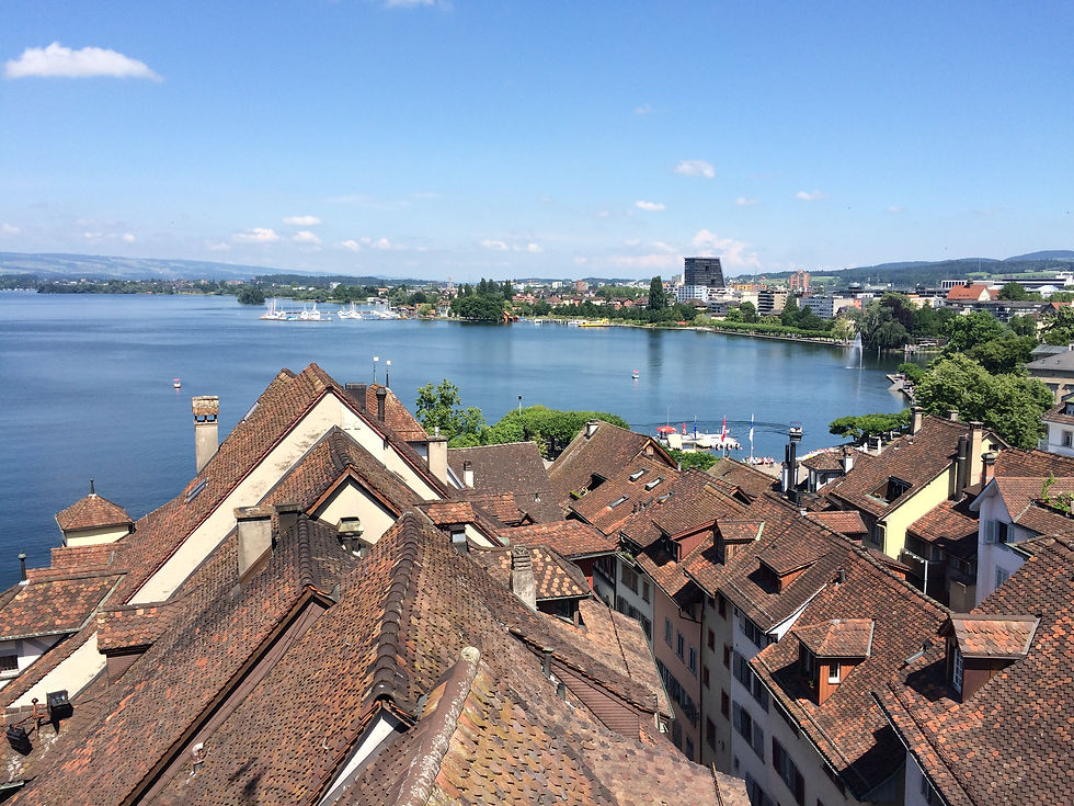 Aussicht von Zytturm in Zug