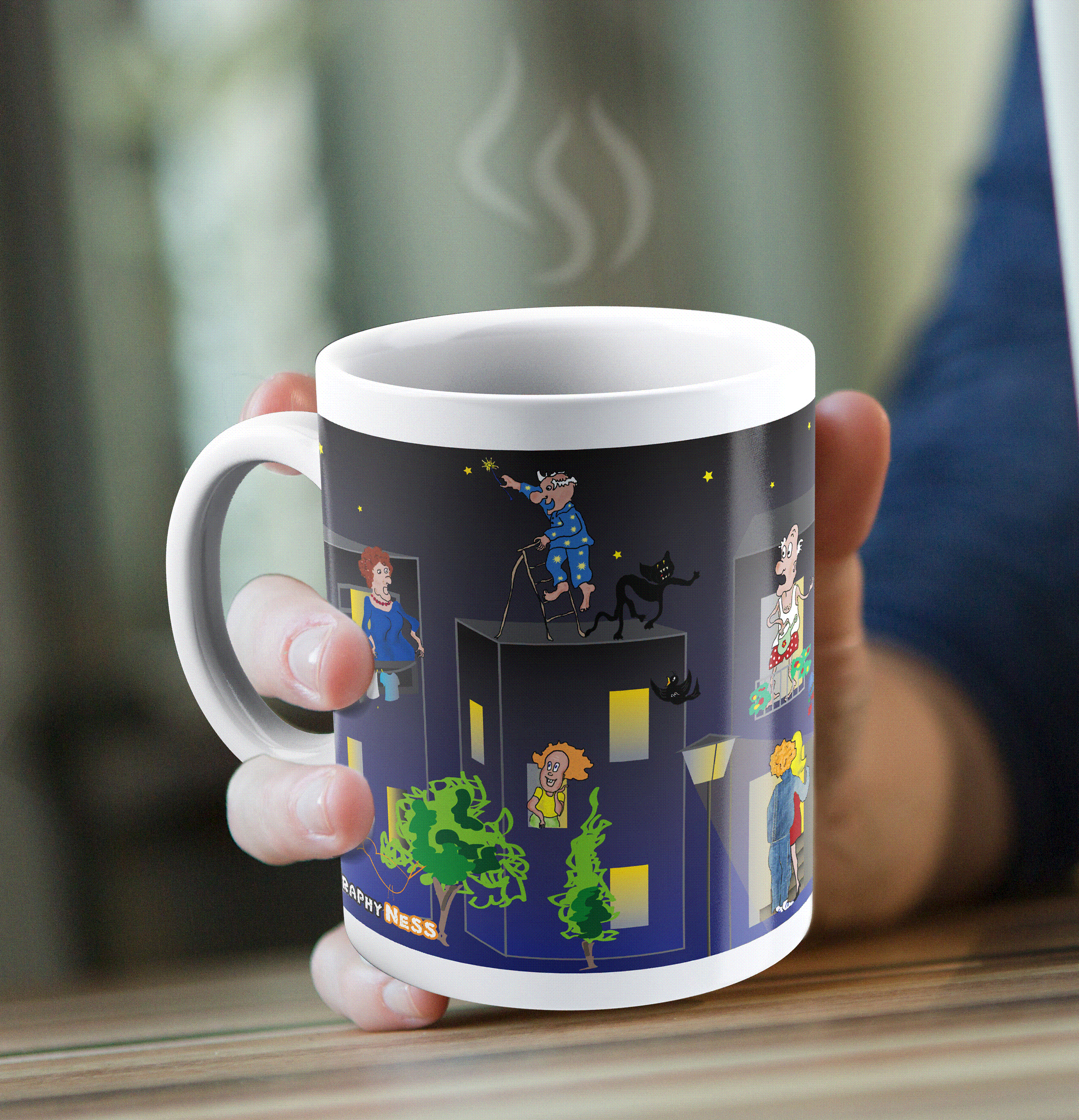 Illustrated Mugs