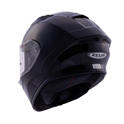 Zeus ZS-826 Pearl Black Kapalı Kask | Ordu Motosiklet